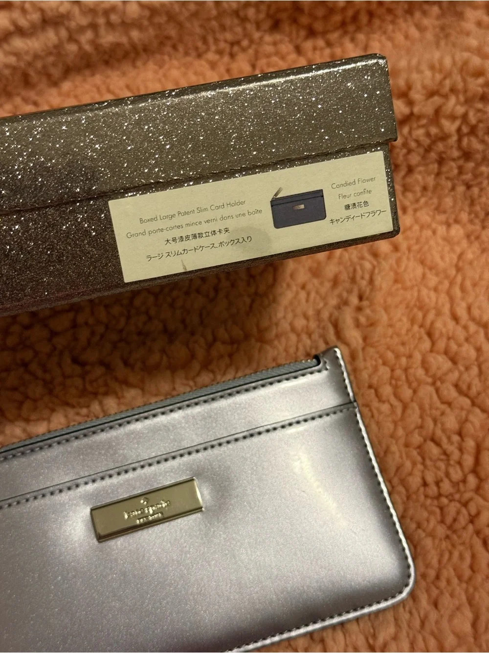 kate spade sleek metallic